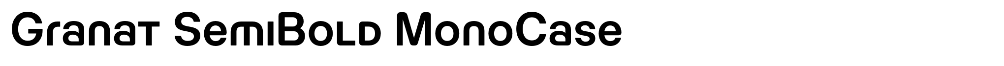 Granat SemiBold MonoCase image